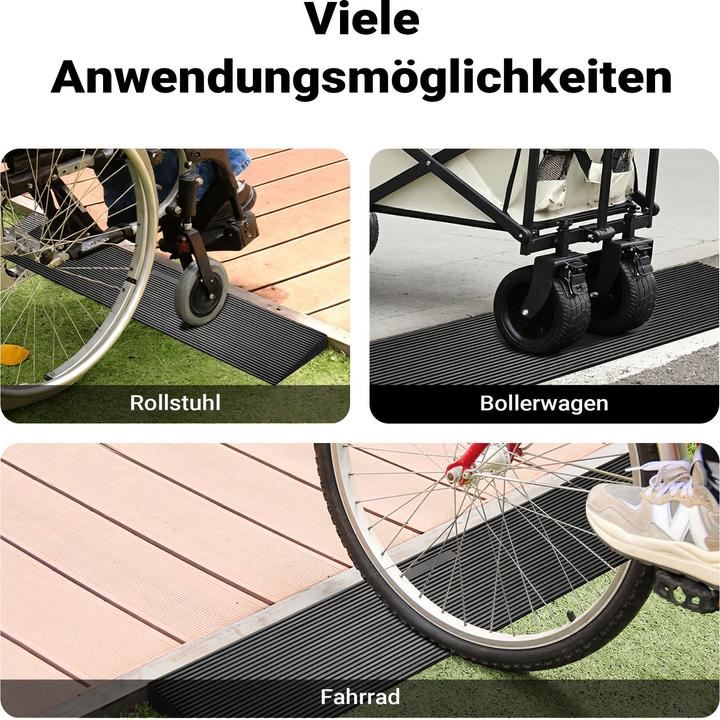 Produktbild Wiltec Türschwellenrampe