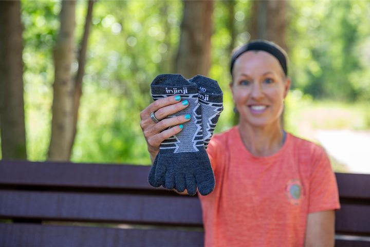 Produktbild Injinji Ultra Run No-Show Wool (S)
