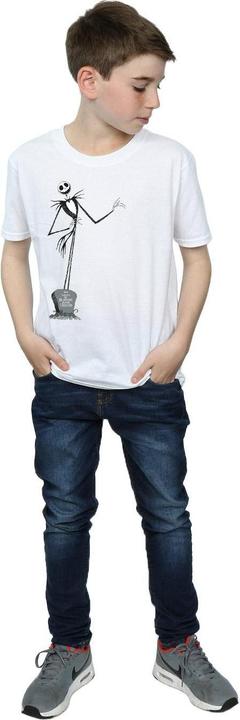 Actual product image Disney Boys Nightmare Before Christmas Jack Pose T-Shirt (140, 146)