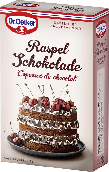 Immagine prodotto Dr. Oetker Decorazioni di zucchero al cioccolato a raspa 100 g (100 x)