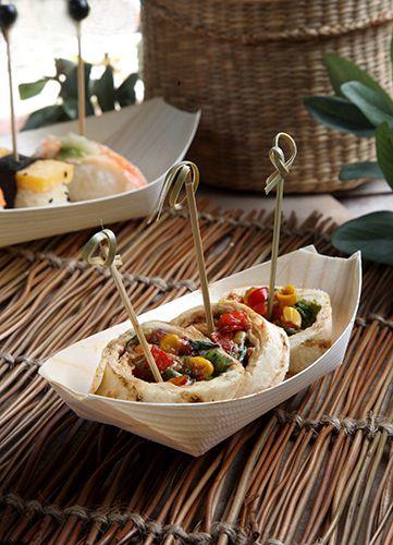 Produktbild Papstar Fingerfood - Schalen "pure" "Schiffchen" (50 x)