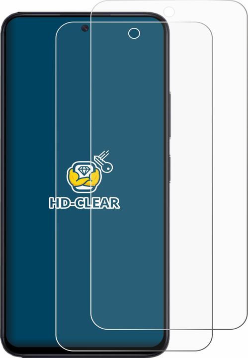 Productafbeelding BROTECT Schermbeschermer Clear (2 Stuk, Xiaomi Redmi 12)