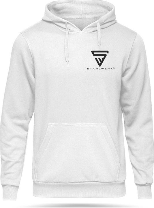 Stahlwerk Hoodie Kapuzenpulli Kapuzenpullover Weiss Grösse XXL (XXL)
