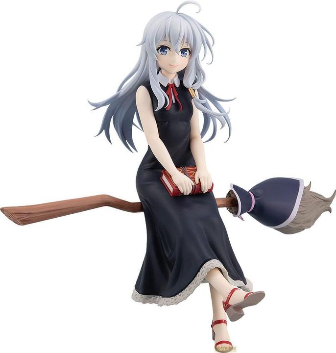 Actual product image Good Smile Company Wandering Witch: The Journey of Elaina Pop Up Parade PVC Statue Elaina L Size 19 cm