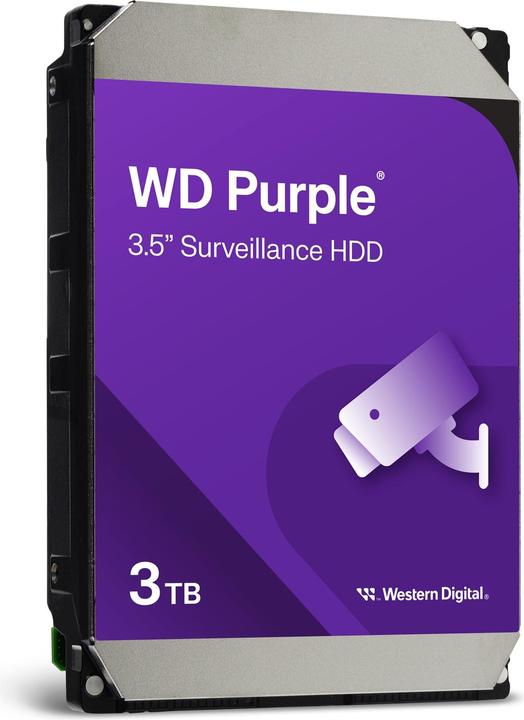 Productafbeelding WD Purple (3 TB, 3.5", CMR)