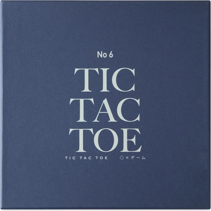 Printworks Board game Tic Tac Toe NO.6 (English, French, Italian, German)