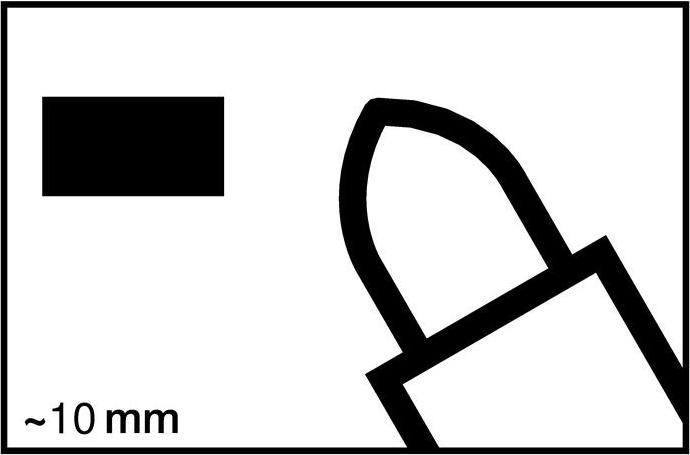 Image du produit Edding Marqueurs industriels 950 (Rouge, 10 mm, 1 x)