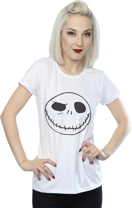 Image du produit Disney - T-shirt NIGHTMARE BEFORE CHRISTMAS JACK'S BIG FACE - Femme (M)