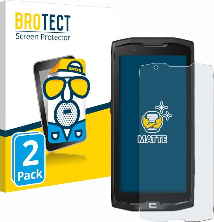Productafbeelding BROTECT Antireflecterende schermbeschermer mat (2 Stuk, Crosscall Core X4)