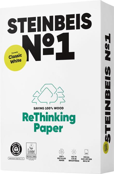Steinbeis Classic White Papier (80 g/m², 500 x, A4)