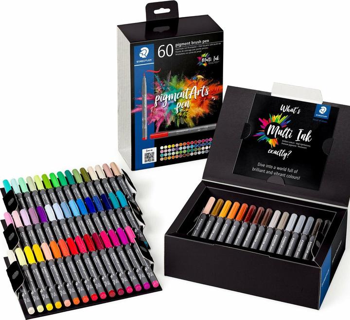 Image du produit Staedtler Feutre de coloriage (Multicolore, 60 x)
