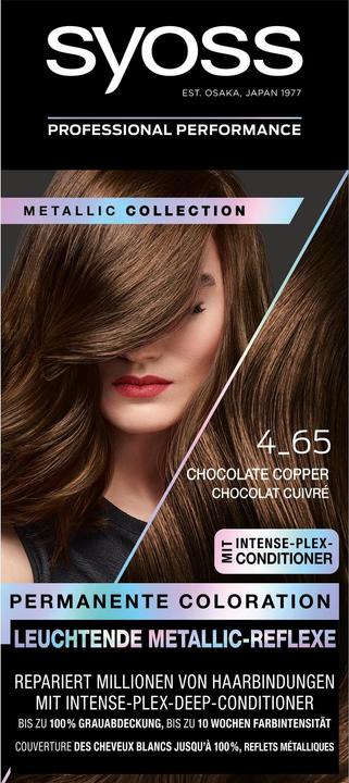 Produktbild Syoss Color Metallic Reflexe 4 65 Chocolate Copper (4 65 Chocolate Copper)
