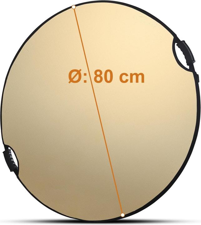 Produktbild Walimex pro Pro 5 in 1 Faltreflektor wavy comfort (Faltreflektor, 80 cm)
