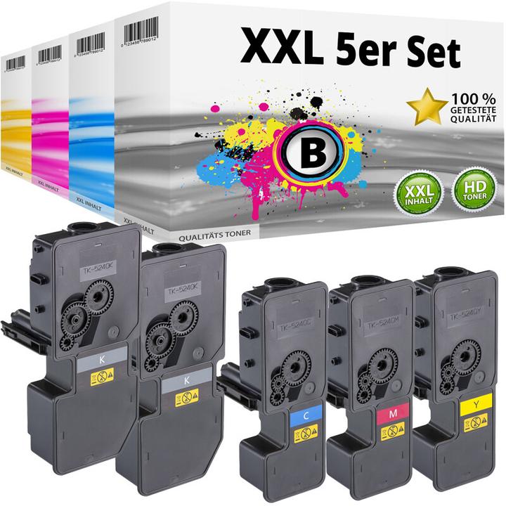 Produktbild Druckfuxx 5x XL TONER TK-5230 für Kyocera Ecosys M5521cdn M5521cdw P5021 P5021cd