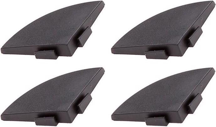Immagine prodotto Bergo Angolo finale per XL Antracite, 4 pezzi (4 x, 5,5 x 5,5 cm)