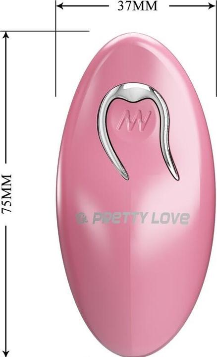 Produktbild Pretty Love - Cailey Nippelklemmen 10 Vibrationen Fernbedienung Rosa
