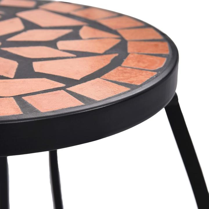 Actual product image VidaXL Pflanzenständer 3 Stk. Terrakottarot und Keramik