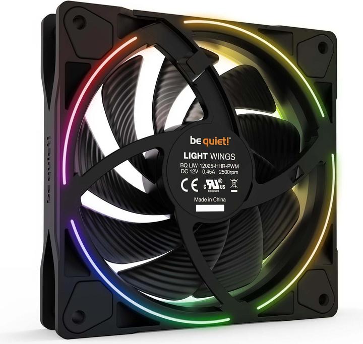 Actual product image be quiet! Light Wings High Speed (120 mm, 3 x)