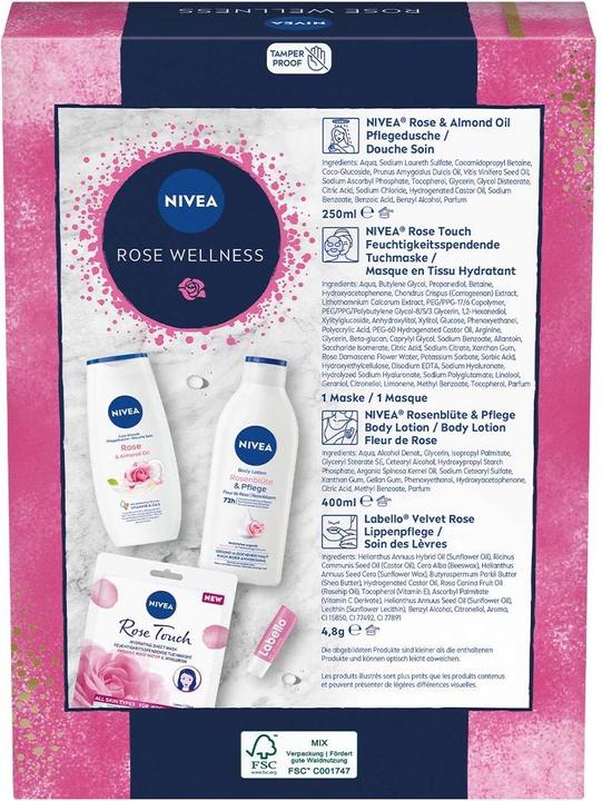 Immagine prodotto NIVEA Rose Wellness (Set per la cura del corpo)