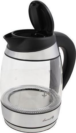 Actual product image Łucznik LED glass kettle WK-2020 1 8L Black (1.80 l)