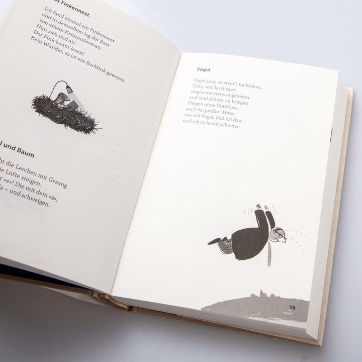 Produktbild Heinz Erhardt - Die Gedichte (Deutsch, Heinz Erhardt, Jutta Bauer, 2015)