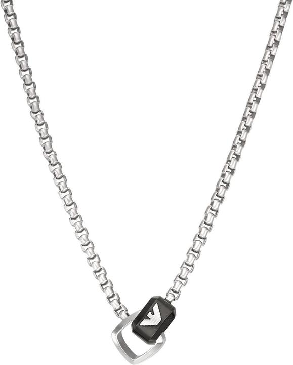 Image du produit Emporio Armani Collier Key Basic (Acier inoxydable, 53 cm)