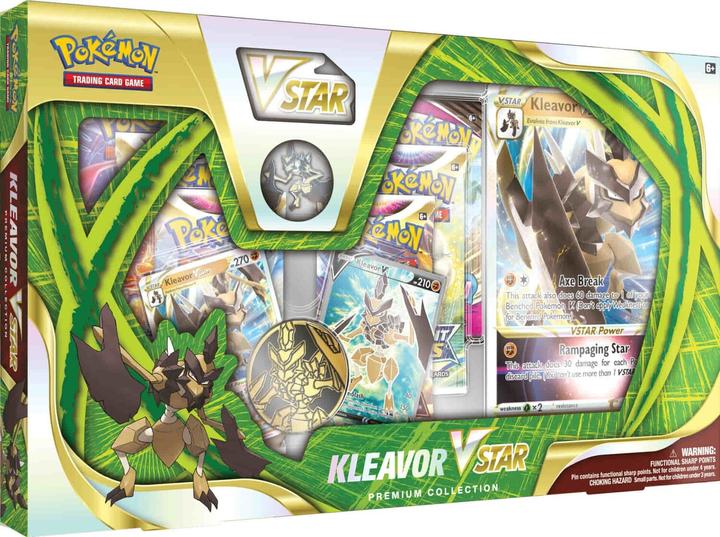 Actual product image Pokémon Kleavor VStar Premium Collection (English, Box Set & Collection)