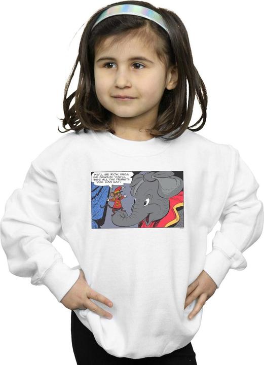 Immagine prodotto Disney Dumbo Rich And Famous Felpa Ragazze (140, 146)