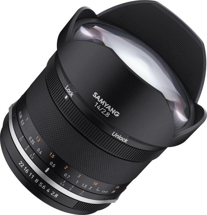 Actual product image Samyang 14mm f/2.8 MKII Canon EF (Canon EF, APS-C / DX)