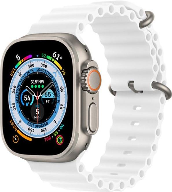 Image du produit PhoneLook Bracelet en caoutchouc silicone ondulé Ultra 49 mm (49 mm, Caoutchouc / silicone)