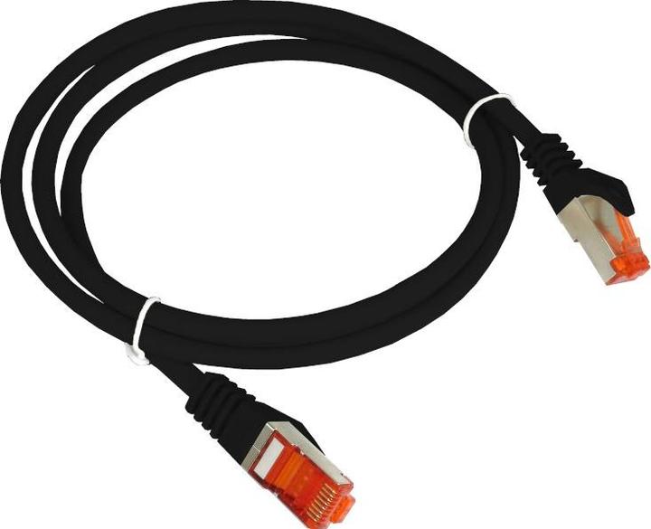 Immagine prodotto Alantec KKS6CZA0.5 Cavo patch FUTP Cat.6 PVC 0.5m nero (F/UTP, CAT6, 0.25 m)