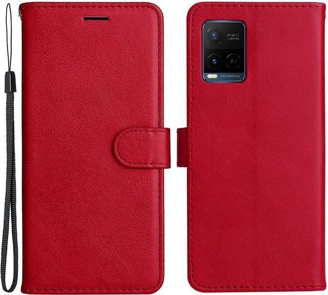 Actual product image MU Classic Classic II Leather Bookcover Series (Vivo Y21s, Vivo Y33s, Vivo Y21)