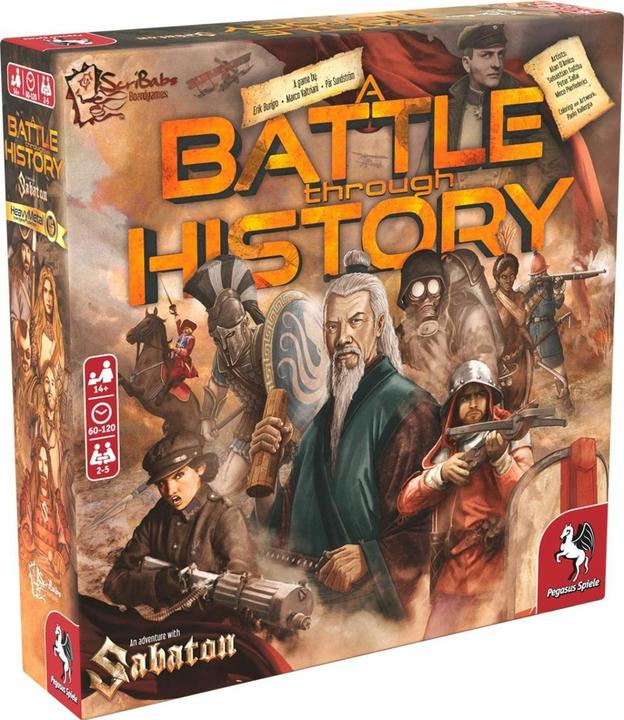 Actual product image Pegasus 57702G - A Battle through History - The Sabaton board game (DE/EN/FR/IT/ES edition) (German, Spanish, French, English)