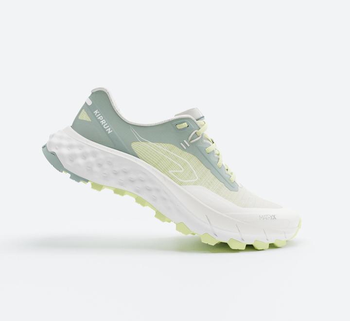 Image du produit Kiprun Chaussures de Trail Running pour femme, MT Cushion 2 Vert Jaune (37.5)