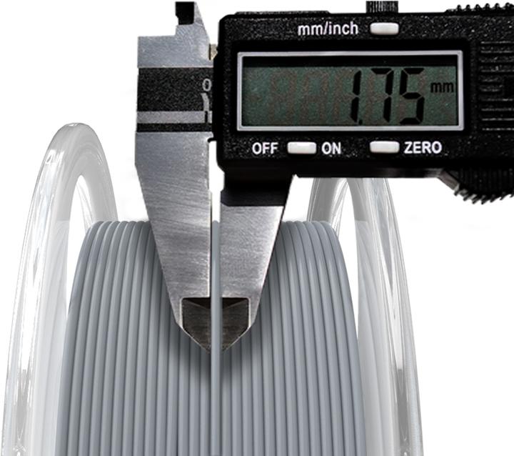 Image du produit AzureFilm Filament (ABS, 1.75 mm, 1000 g, Gris)