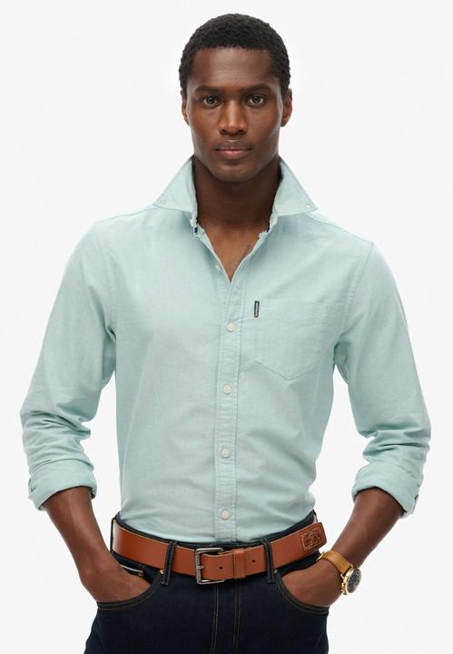 Image du produit Superdry Chemise Oxford à manches longues Essentials (XL)