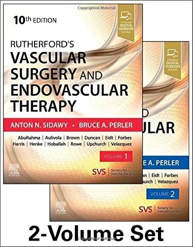 Produktbild Rutherford's Vascular Surgery and Endovascular Therapy (Englisch, Bruce A. Perler, Anton N Sidawy, 2022)