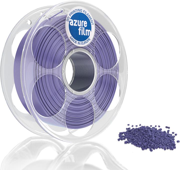 Actual product image AzureFilm Filament (PETG, 1.75 mm, 1000 g, Violet)