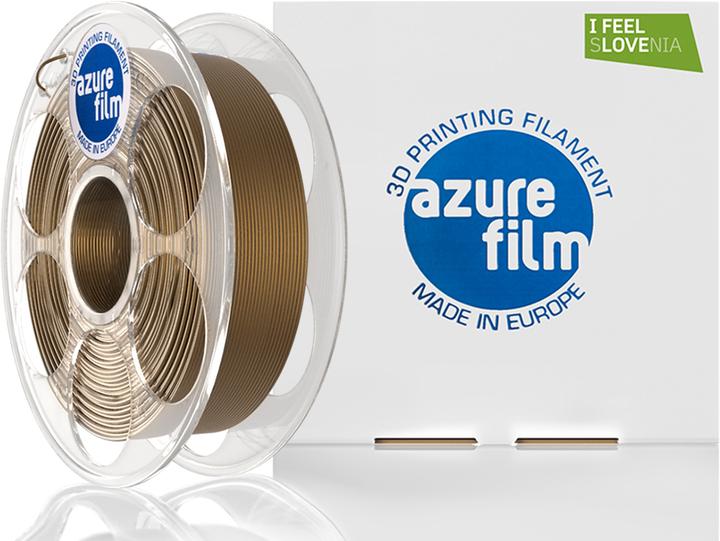 Actual product image AzureFilm Filament (PLA, 1.75 mm, 1000 g, Gold)