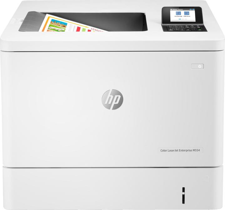 HP Color LaserJet Enterprise M554dn (Laser, Colour)