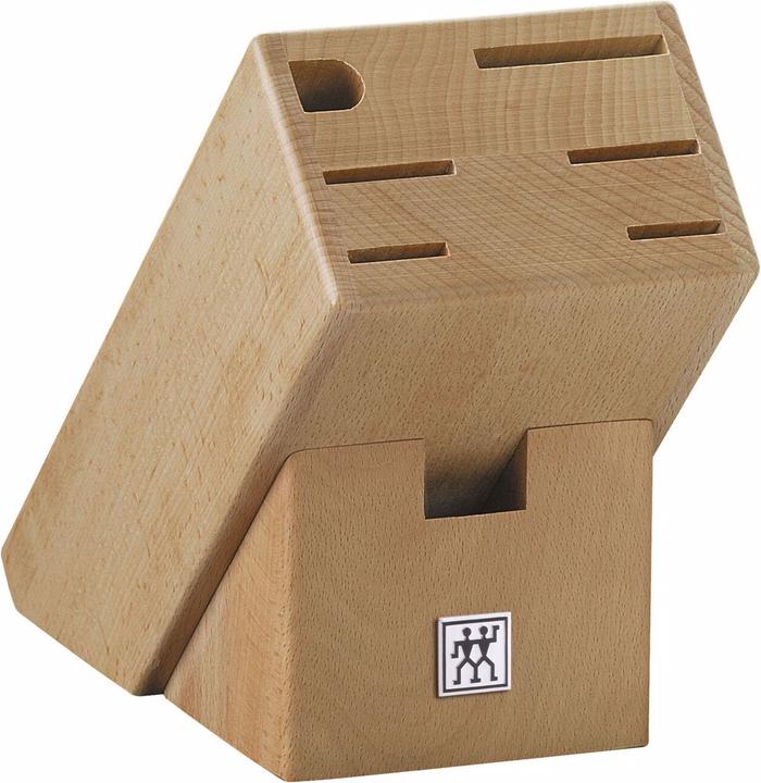 Actual product image Zwilling Knife block set 8 pcs. equipped beech