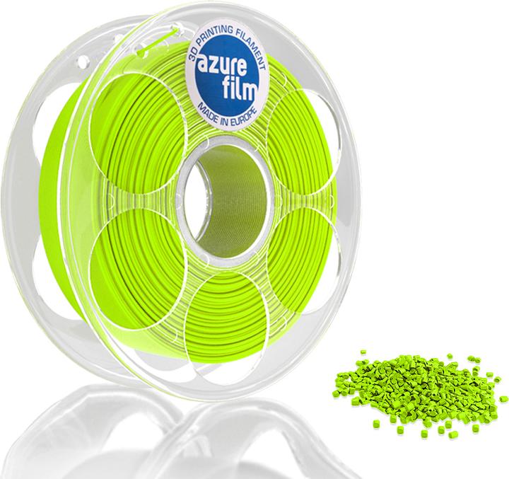 Actual product image AzureFilm Filament (PETG, 1.75 mm, 1000 g, Green)