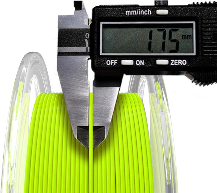 Actual product image AzureFilm Filament (PETG, 1.75 mm, 1000 g, Green)