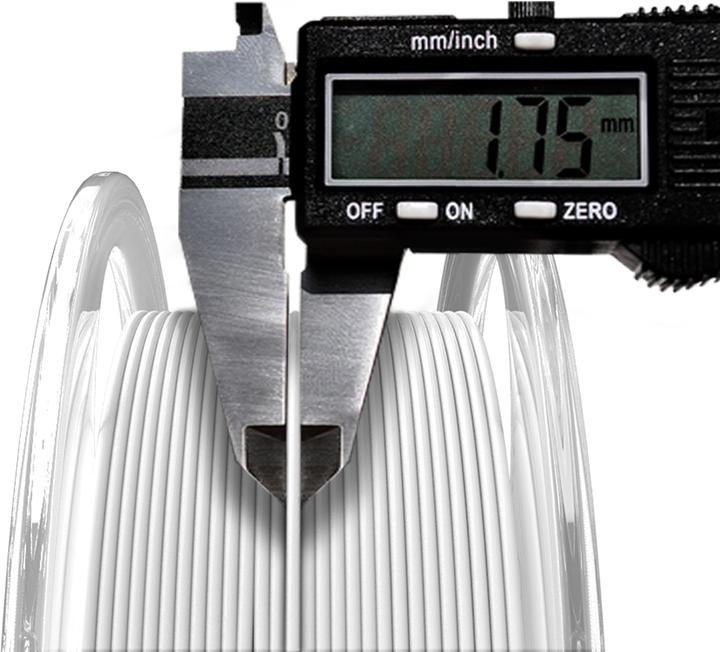 Immagine prodotto AzureFilm Filamento (PETG, 1.75 mm, 1000 g, Bianco)