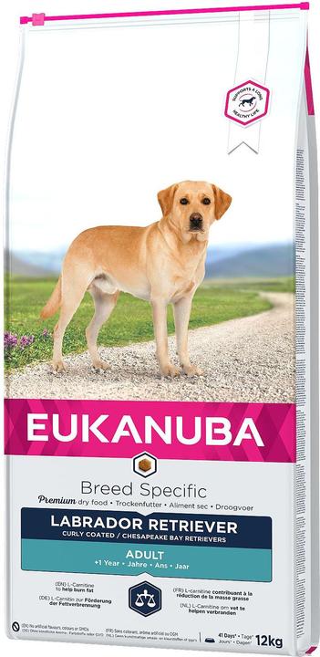 Immagine prodotto Eukanuba Recupero del labrador di razza (Adulto, 1 pz., 12000 g)
