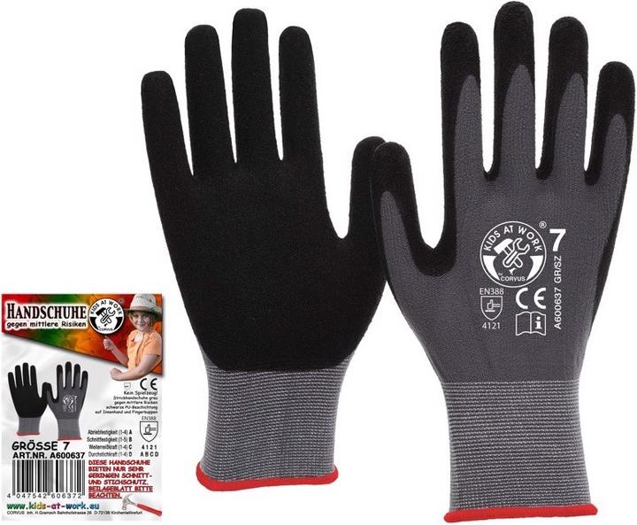 Actual product image Corvus Toys Work gloves knitted size 7 (M) (6.5)
