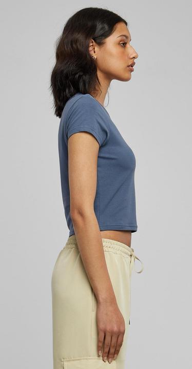 Image du produit Urban Classics Tee croisé en jersey stretch pour femme (L)