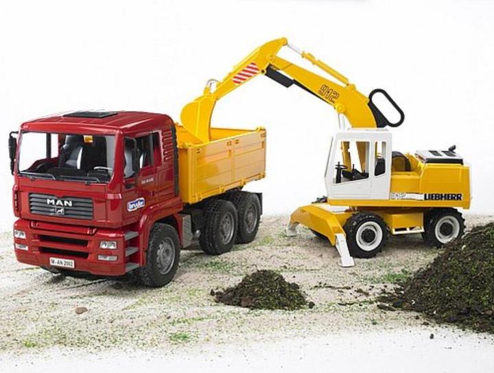 Actual product image Bruder Bucket excavator