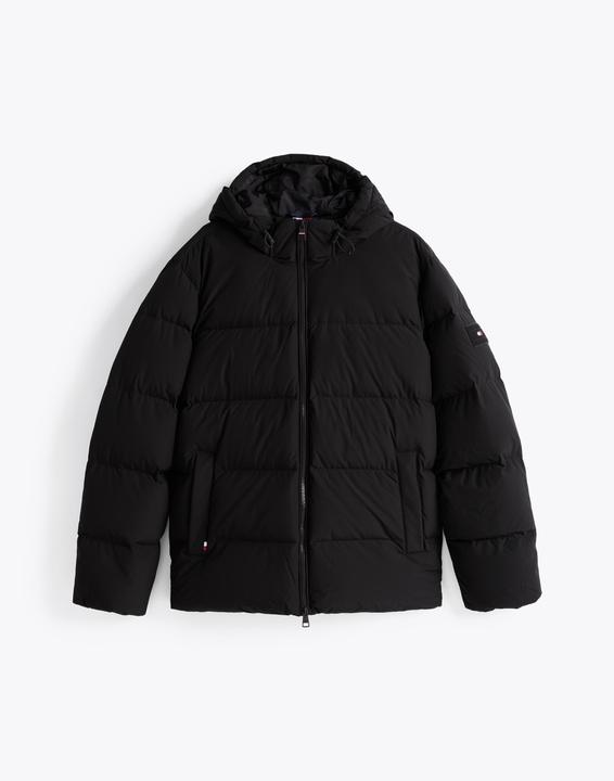Immagine prodotto Tommy Hilfiger Dons Jas Hooded Heren Puffer - Zwart - Maat L (L)