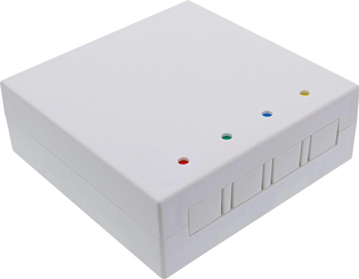 Image du produit InLine Boîtier vide FTTH pour jusqu'à 4x LC Duplex / 4x SC Simplex (Boîte de jonction)